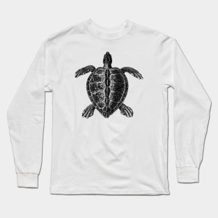 Vintage Sea Turtle Long Sleeve T-Shirt